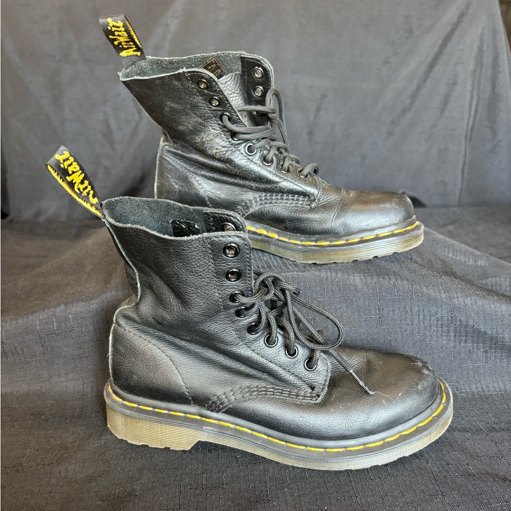 Dr. Martens Black Combat Boots